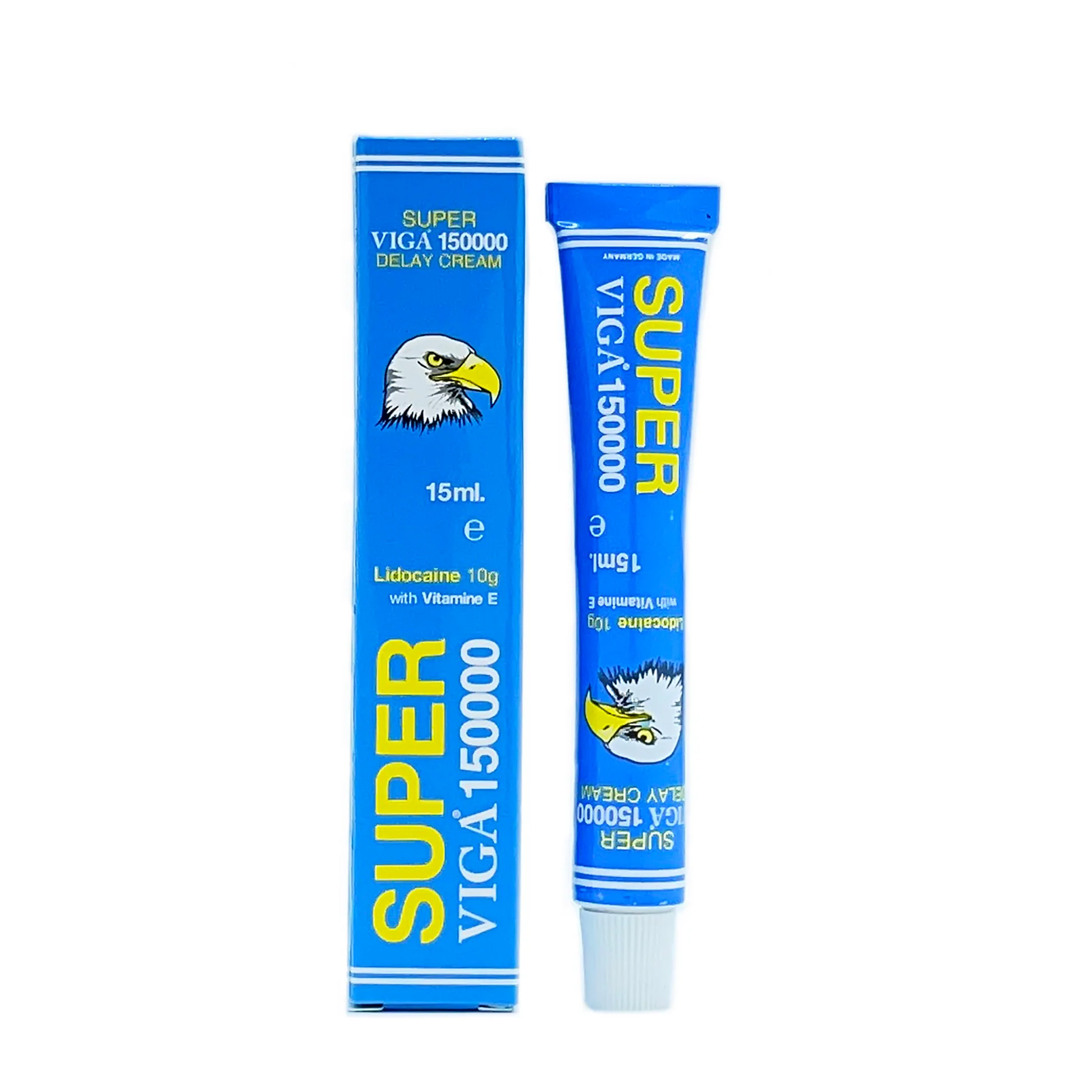 SUPERVIGA 150000 DELAY CREAM with Vitamin E 15ml